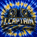 I, Captain Tie-Dye Logo Sticker