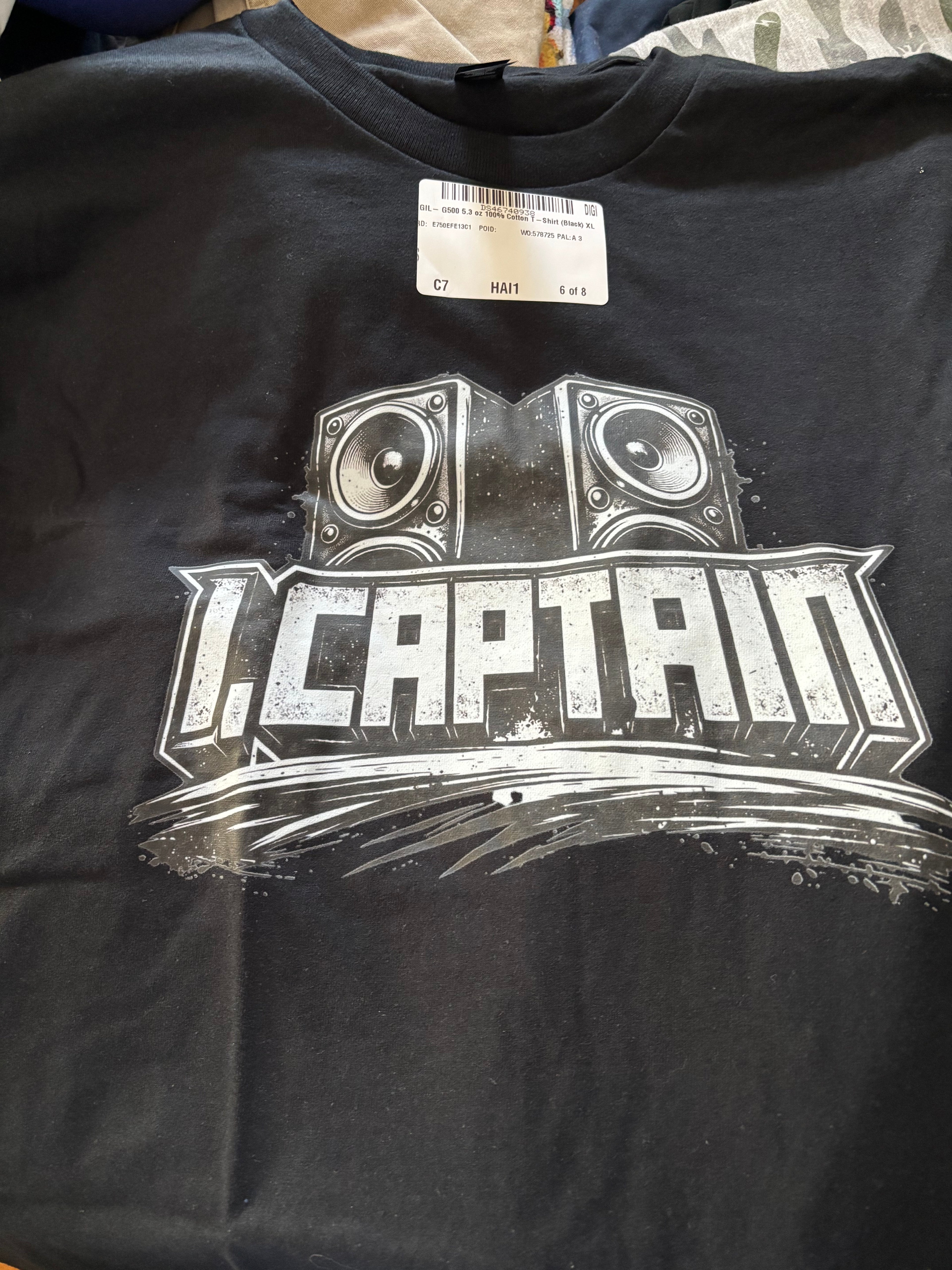 I, Captain T-Shirt (XL only)